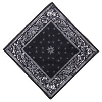 x YARZ / PAISLEY BANDANA Black