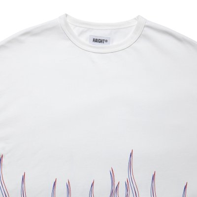 画像2: FLAMES LS Tee White