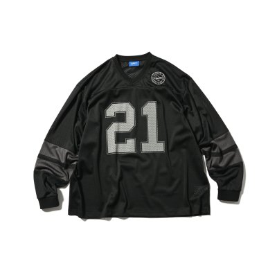 画像1: 21th Anniversary Football L/S Shirt Black