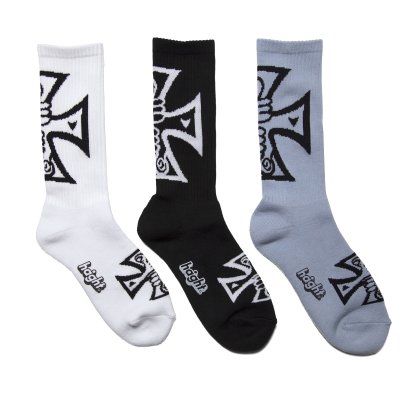 画像1: Good Bad Cross Socks