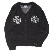 Good Bad Cross Cardigan Black