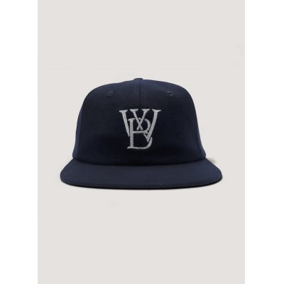 画像1: Classic WB Logo Wool Cap Navy