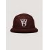 画像1: Classic WB Logo Wool Cap Brown (1)