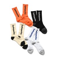 Lafayette Logo Crew Socks