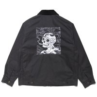 x Colin Stevens / SMOKERS CLUB WORK JACKET Black