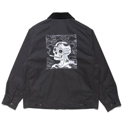 画像1: x Colin Stevens / SMOKERS CLUB WORK JACKET Black