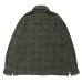 画像5: x Colin Stevens / CHECK FLANNEL SHIRT Olive