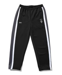 Striped Jersey Track Pants Black