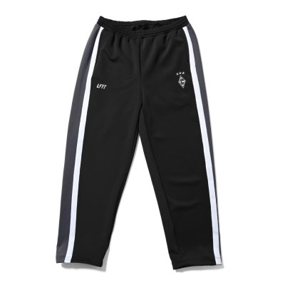 画像1: Striped Jersey Track Pants Black