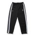 画像1: Striped Jersey Track Pants Black (1)