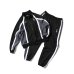 画像8: Striped Jersey Track Pants Black