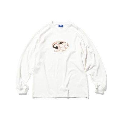 画像1: SYUNGA L/S Tee White