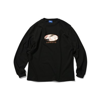 画像1: SYUNGA L/S Tee Black 