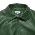 画像2: PU Leather Jacket Green (2)