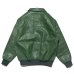 画像6: PU Leather Jacket Green