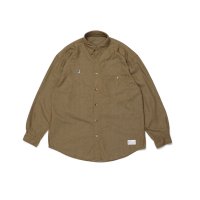 OE Denim L/S BD Shirt  Brown