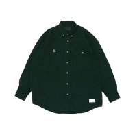 OE Denim L/S BD Shirt D.Green