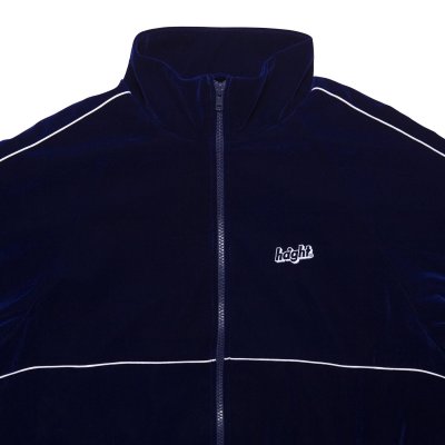 画像2: Velour Track Jacket Navy