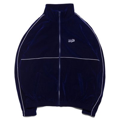 画像1: Velour Track Jacket Navy