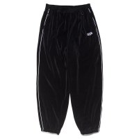 Velour Track Pants Black