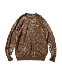 Spiderweb Sweater Brown