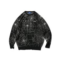 Spiderweb Sweater Black