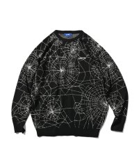 Spiderweb Sweater Black