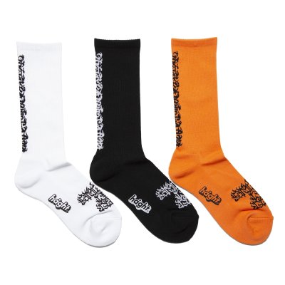 画像1: x CASPER / Flames Logo Socks