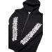 画像4: x CASPER / Flames Logo Zip Hoodie Black