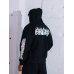 画像10: x CASPER / Flames Logo Zip Hoodie Black