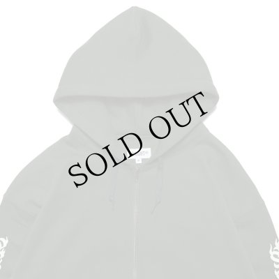 画像2: x CASPER / Flames Logo Zip Hoodie Forest