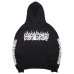 画像5: x CASPER / Flames Logo Zip Hoodie Black