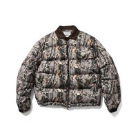 Corduroy Collar Puffer Jacket Realtree