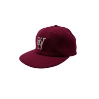 Classic WB Logo Wool Cap Burgundy