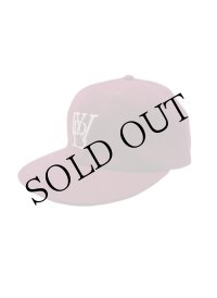 Classic WB Logo Wool Cap Burgundy