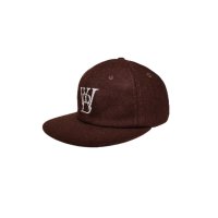 Classic WB Logo Wool Cap Brown