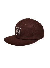 Classic WB Logo Wool Cap Brown