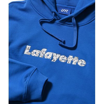 画像2: Lafayette Paisley Logo Hoodie Blue