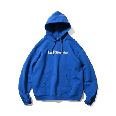 画像1: Lafayette Paisley Logo Hoodie Blue