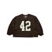 画像1: 42 Mesh Football LS Shirts Brown (1)