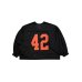 画像7: 42 Mesh Football LS Shirts Black/Orange