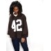 画像10: 42 Mesh Football LS Shirts Brown