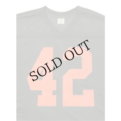 画像2: 42 Mesh Football LS Shirts Black/Orange