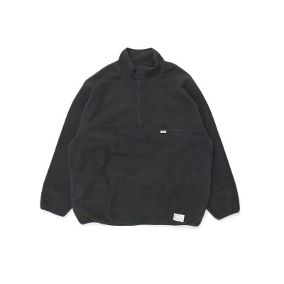 画像1: Half Snap Fleece Pullover Shadow