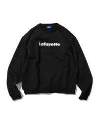 Lafayette Logo Crew Sweat Black