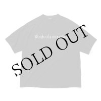 x CITY COUNTRY CITY / MMWCCC Everywhere T-shirt_Words of a mountain Black