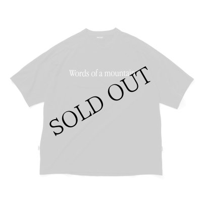 画像1: x CITY COUNTRY CITY / MMWCCC Everywhere T-shirt_Words of a mountain Black