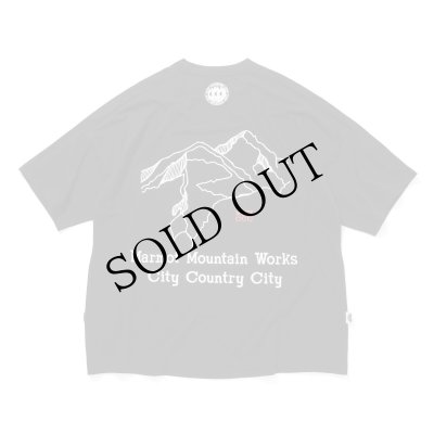 画像3: x CITY COUNTRY CITY / MMWCCC Everywhere T-shirt_Words of a mountain Black