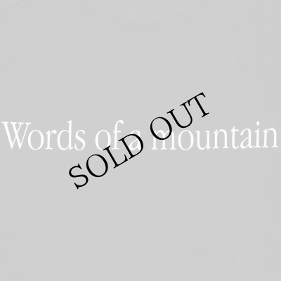 画像2: x CITY COUNTRY CITY / MMWCCC Everywhere T-shirt_Words of a mountain Black