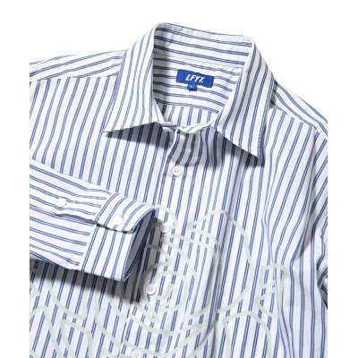 画像2: STRIPE ROSE SHIRT White